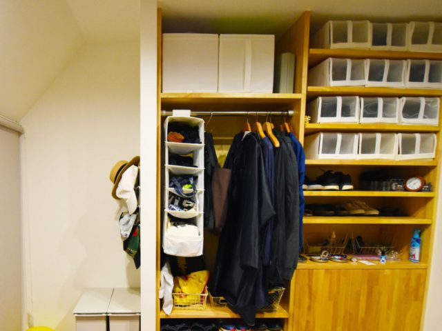 たくさん収納できる棚でお片付け簡単。